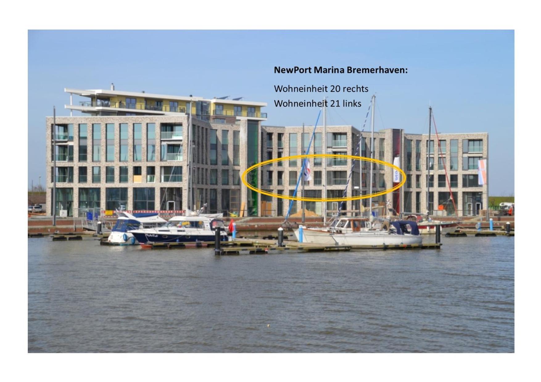 Ferienwohnung Neuer Hafen Marina Bremerhaven Luaran gambar