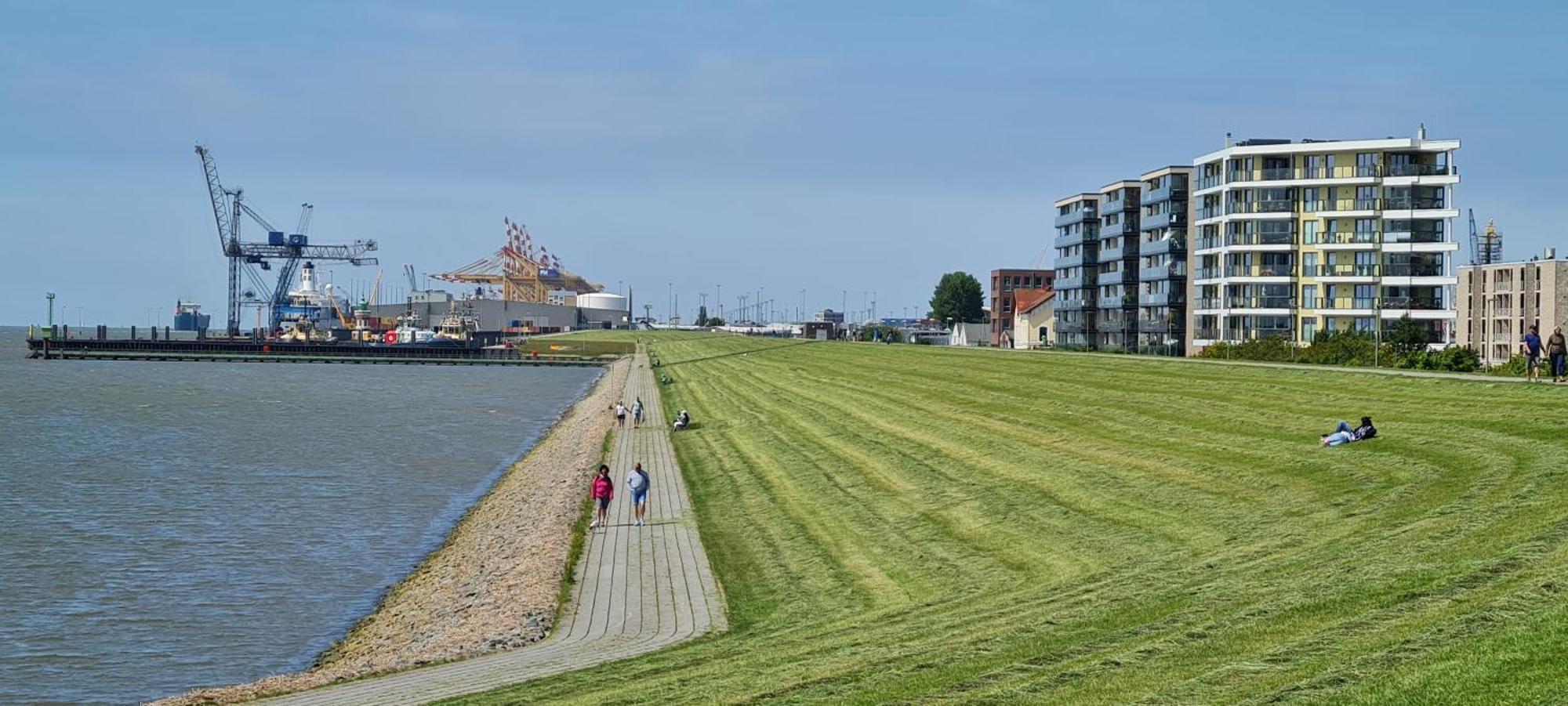 Ferienwohnung Neuer Hafen Marina Bremerhaven Luaran gambar