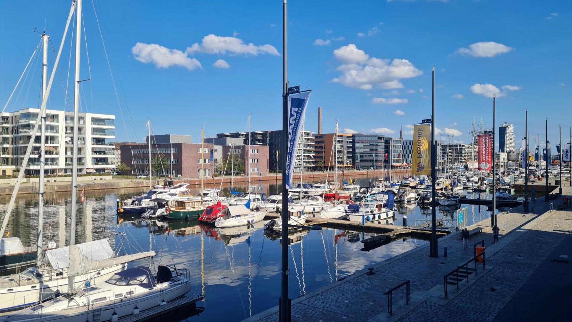 Ferienwohnung Neuer Hafen Marina Bremerhaven Luaran gambar