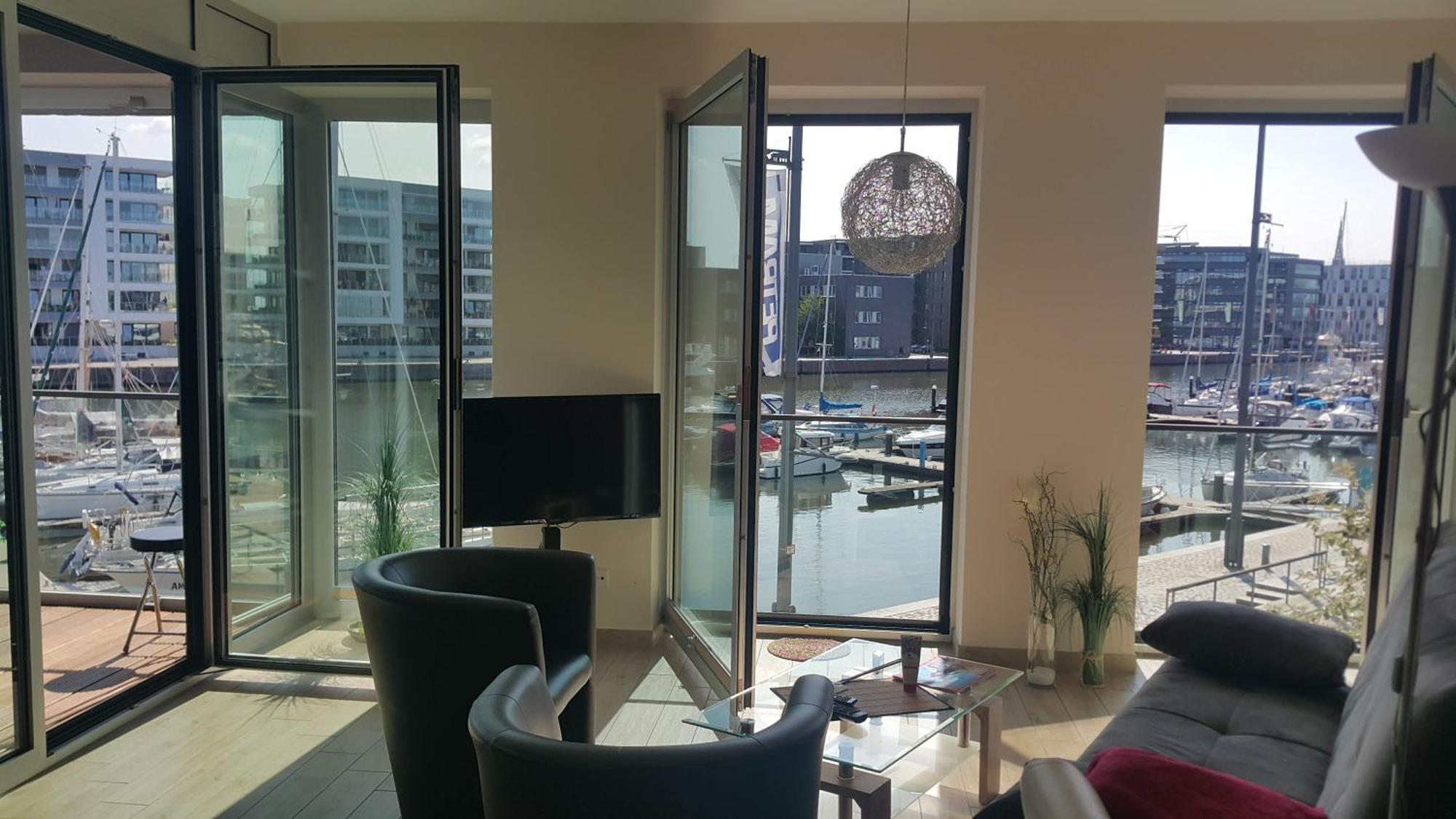 Ferienwohnung Neuer Hafen Marina Bremerhaven Luaran gambar