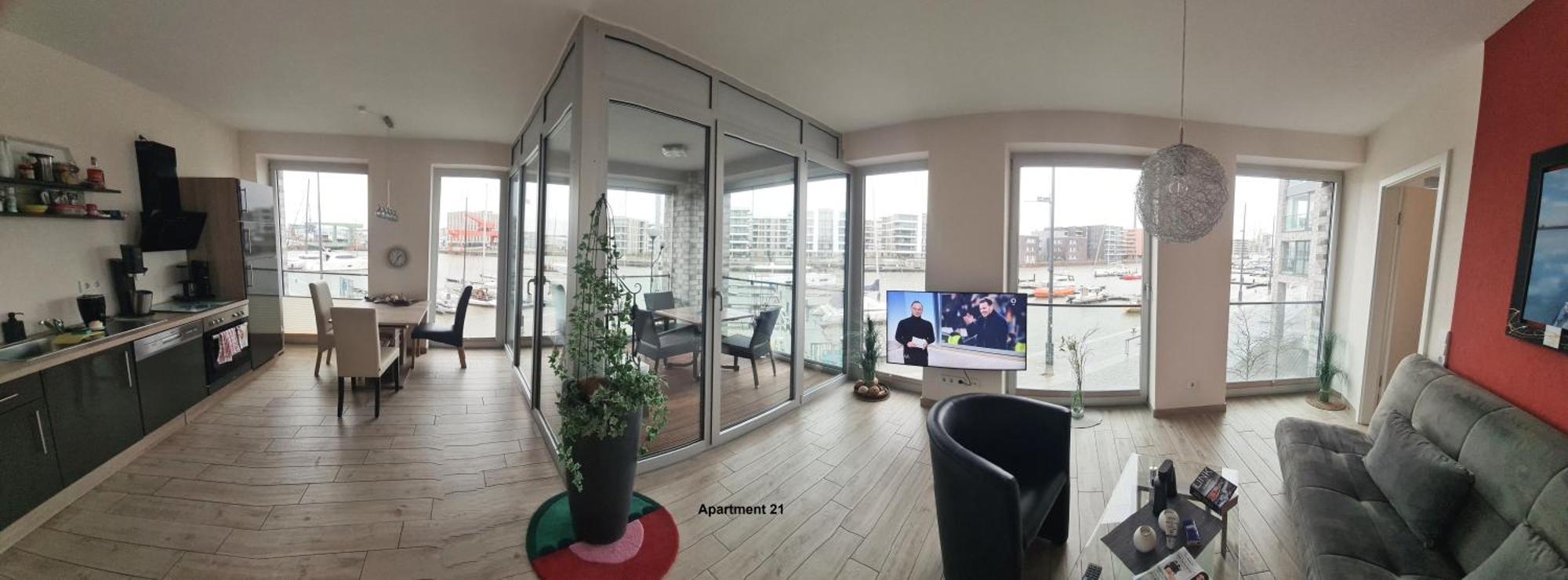 Ferienwohnung Neuer Hafen Marina Bremerhaven Luaran gambar