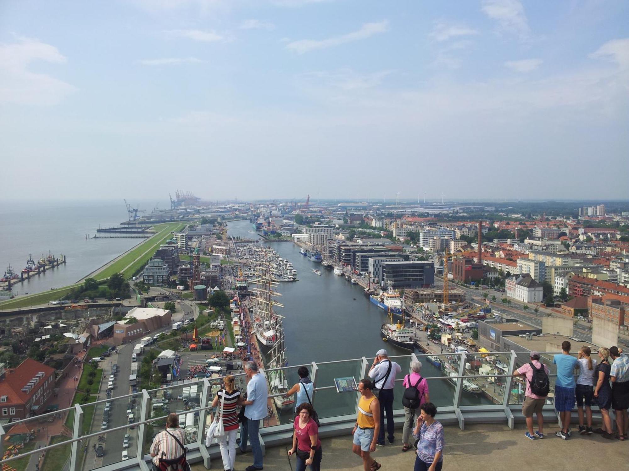 Ferienwohnung Neuer Hafen Marina Bremerhaven Luaran gambar