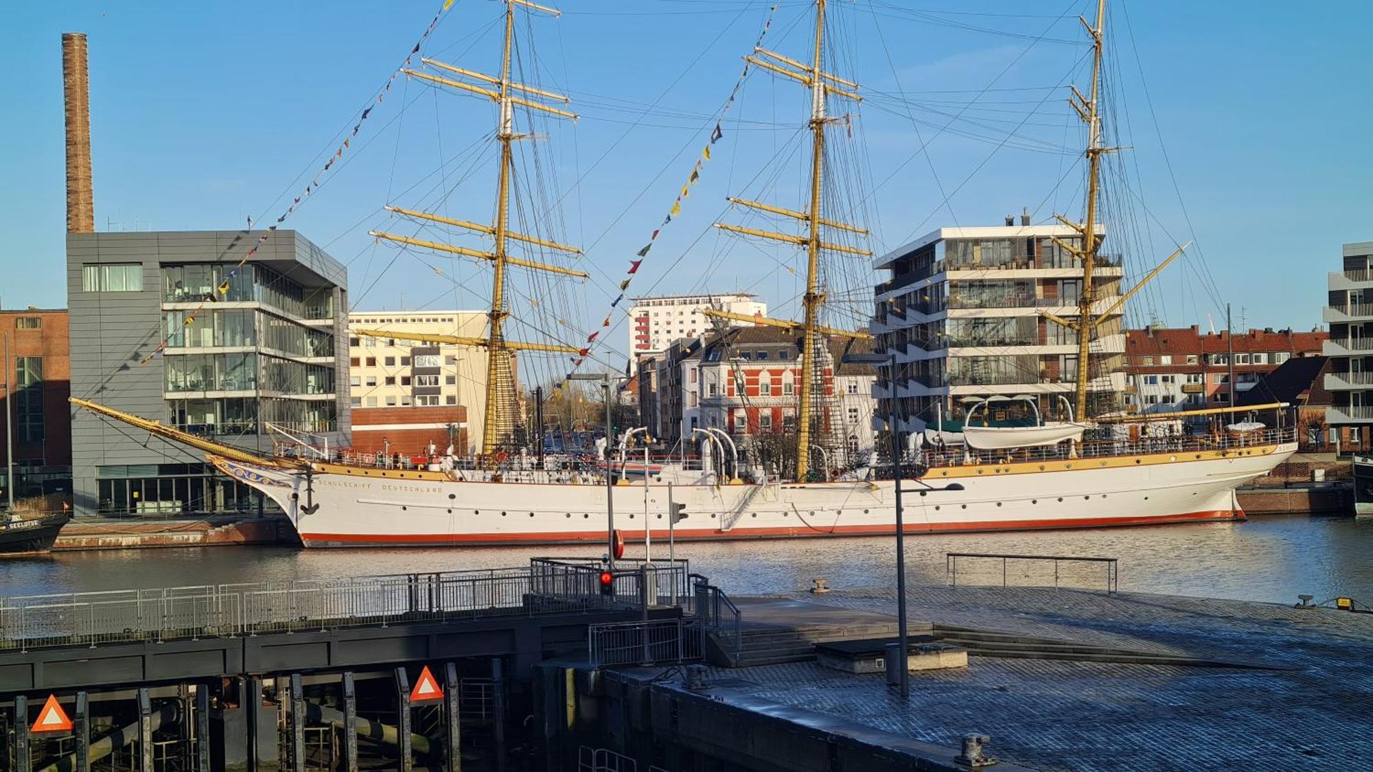 Ferienwohnung Neuer Hafen Marina Bremerhaven Luaran gambar